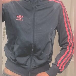 💫ADIDAS Women’s Gray/Pink Track Jacket